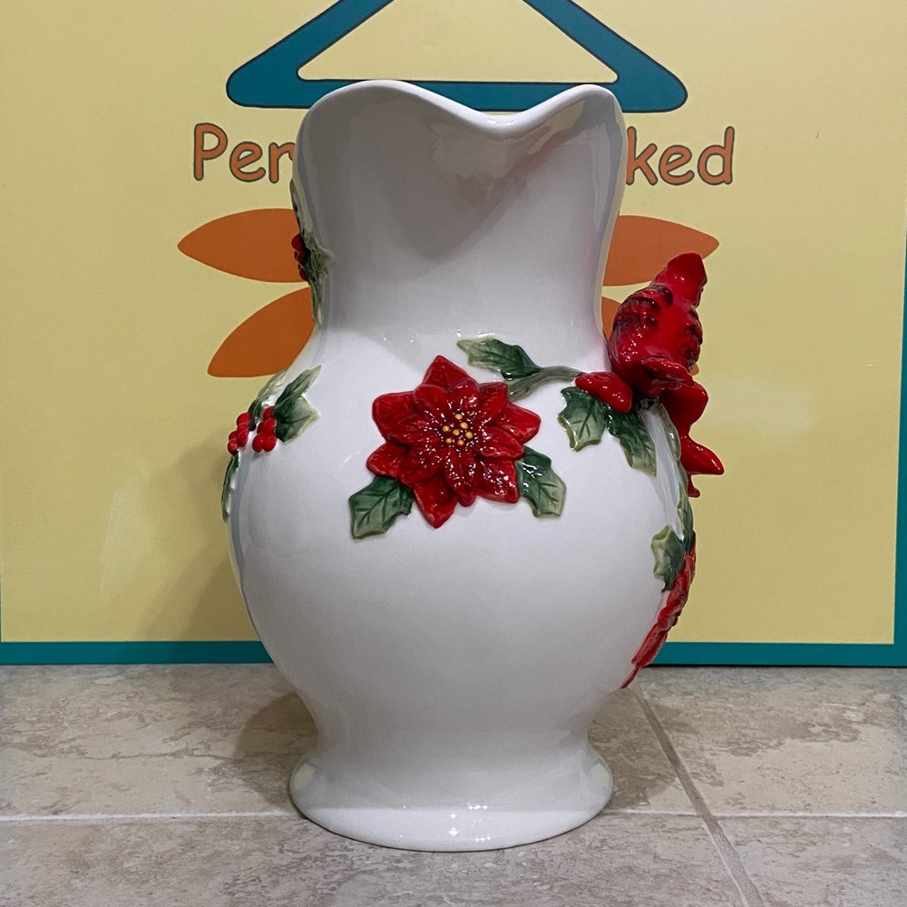 Corner Ruby Holiday Pitcher - Picture 7 of 10